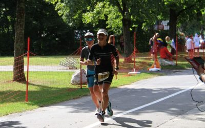 Renate beim Ironman Austria