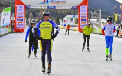 Hans beim Alternatieve Elfstedentocht Weissensee