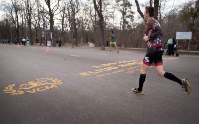 Michael bei der VCM Winterlaufserie oder auch ToiToi Run