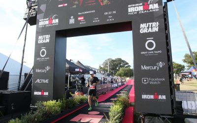 Max startete vor 2 Monaten beim bisher letzten IRONMAN Rennen in Taupo, Neuseeland