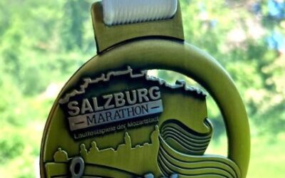 Michi & Barbara zuerst in Obergrafendorf und dann beim Salzburg Marathon