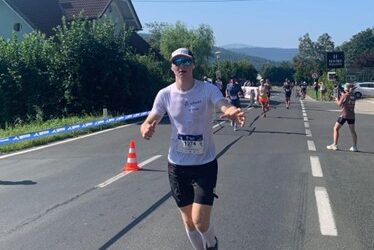 Stefan beim Wörthersee Halbmarathon