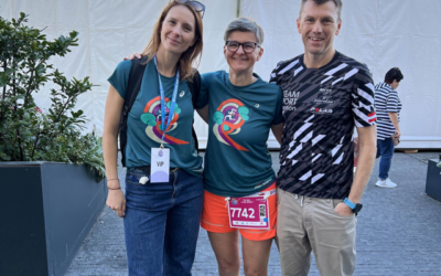 Barbara beim Bratislava Frauenlauf und Vienna Night Run